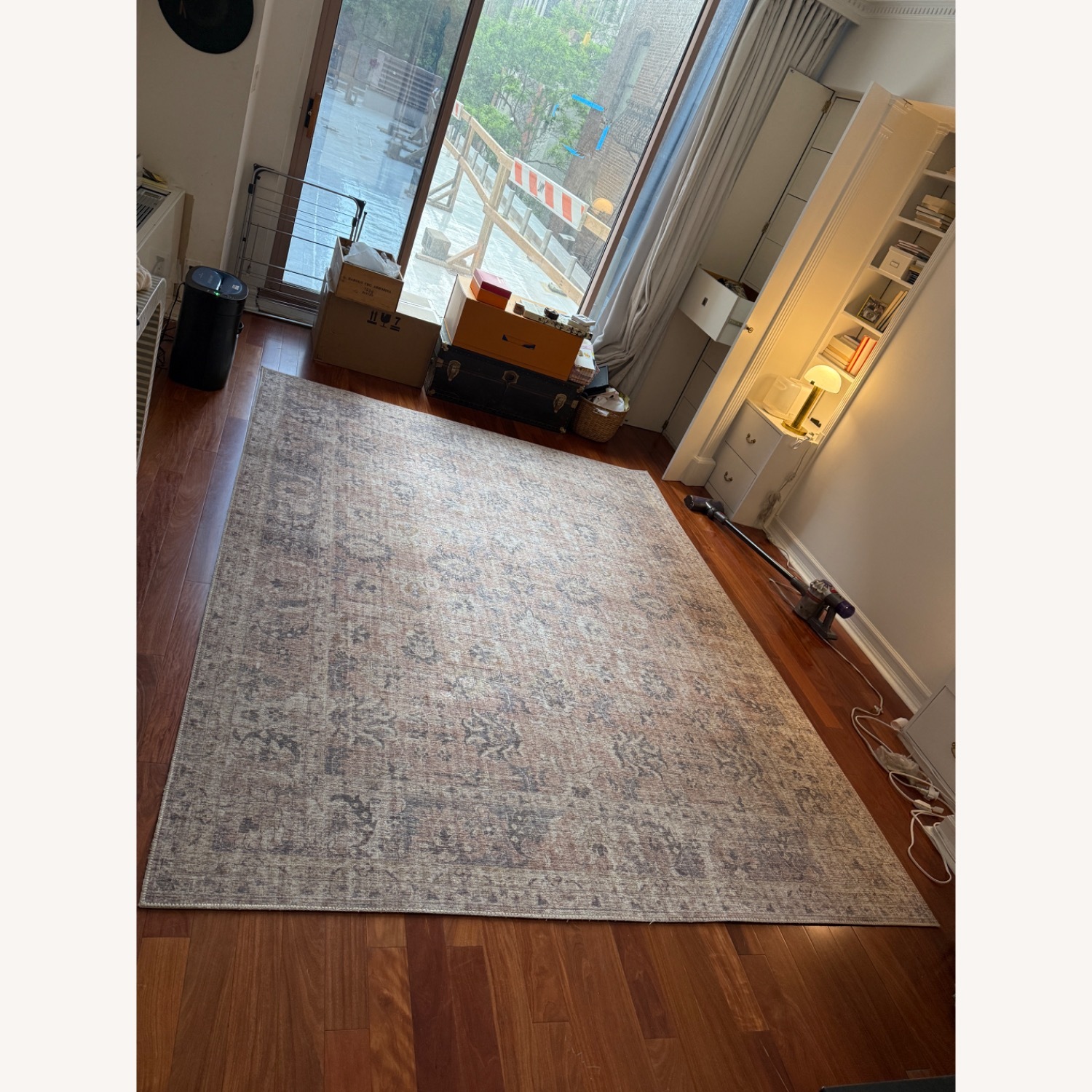 Lulu & Georgia Roze Rug in Blush and Grey - image-6