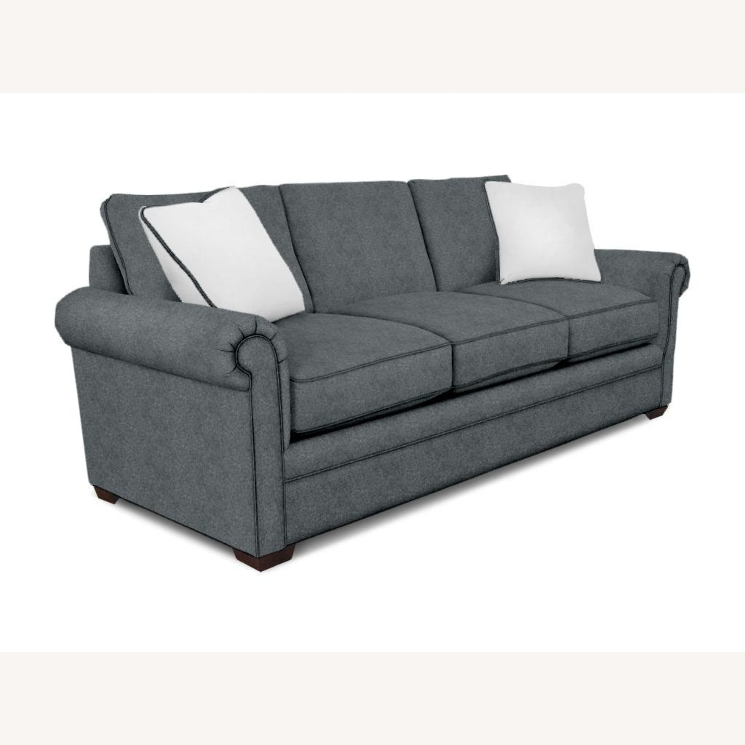 Comfy Sleeper Sofa & Pillows  - image-4