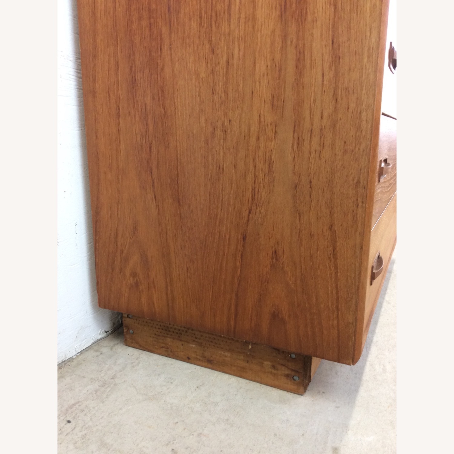 Danish Teak Highboy Dresser with Mounted Mirror - image-13
