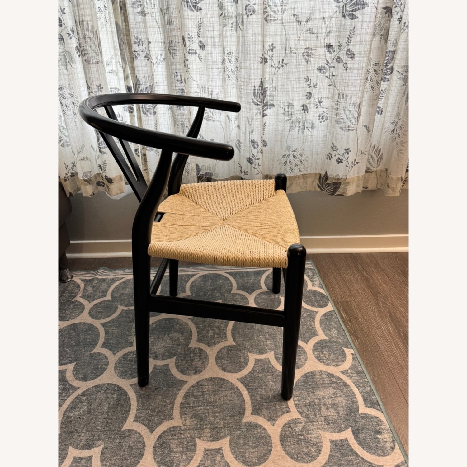 Poly & Bark Black Weave Chair Set - image-5