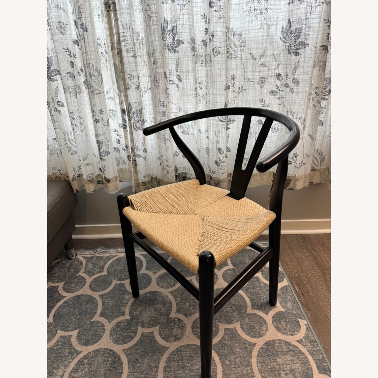 Poly & Bark Black Weave Chair Set - image-4