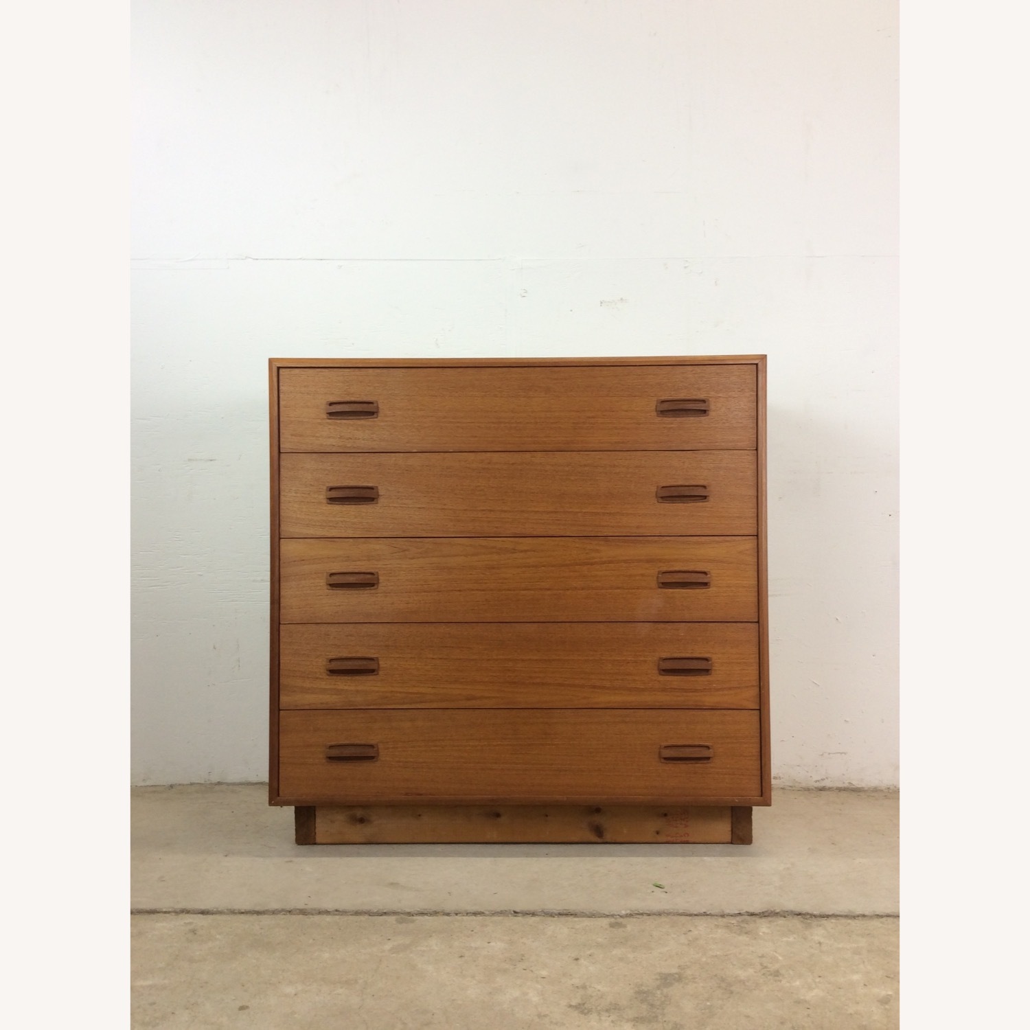 Danish Modern Teak Highboy Dresser - image-2