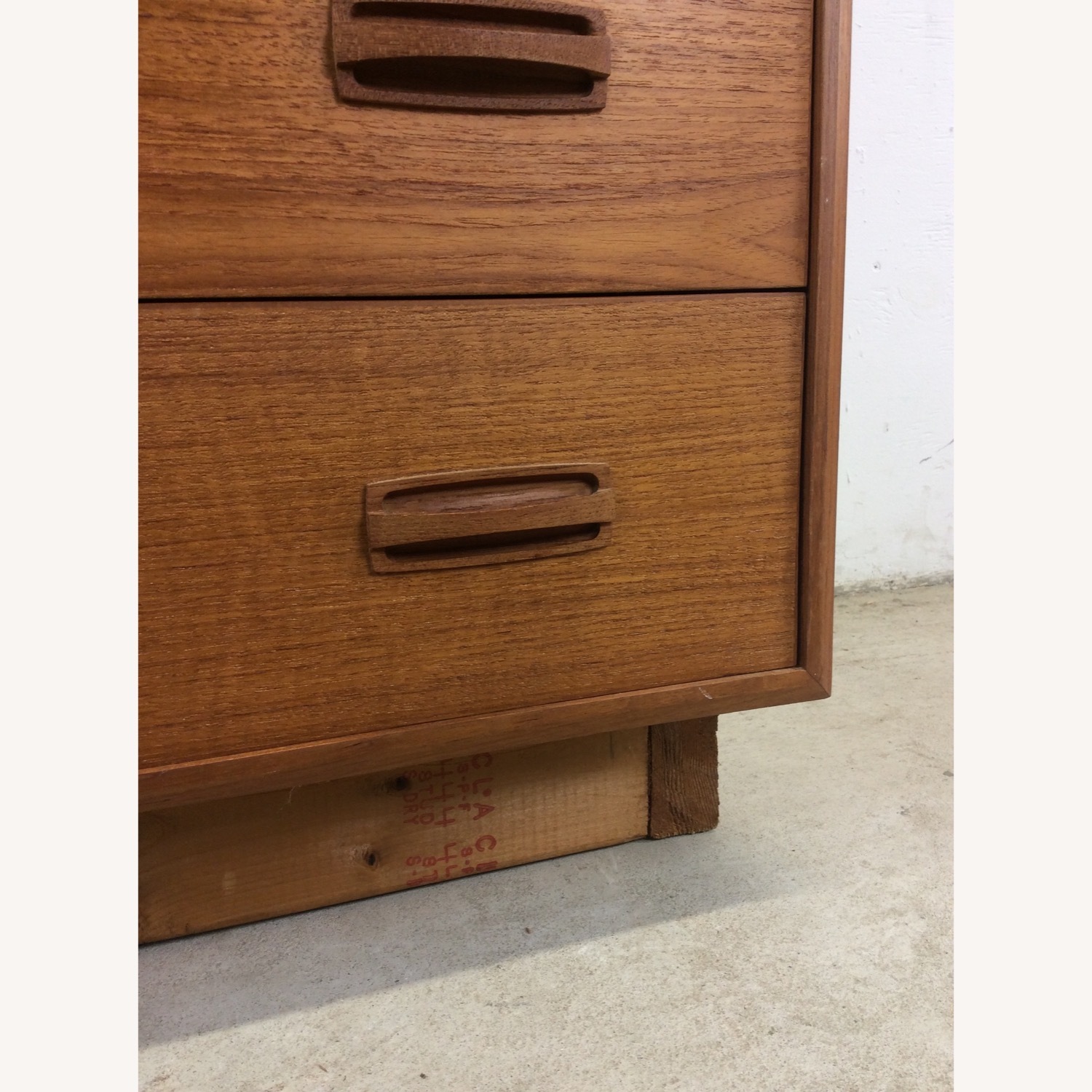 Danish Modern Teak Highboy Dresser - image-10