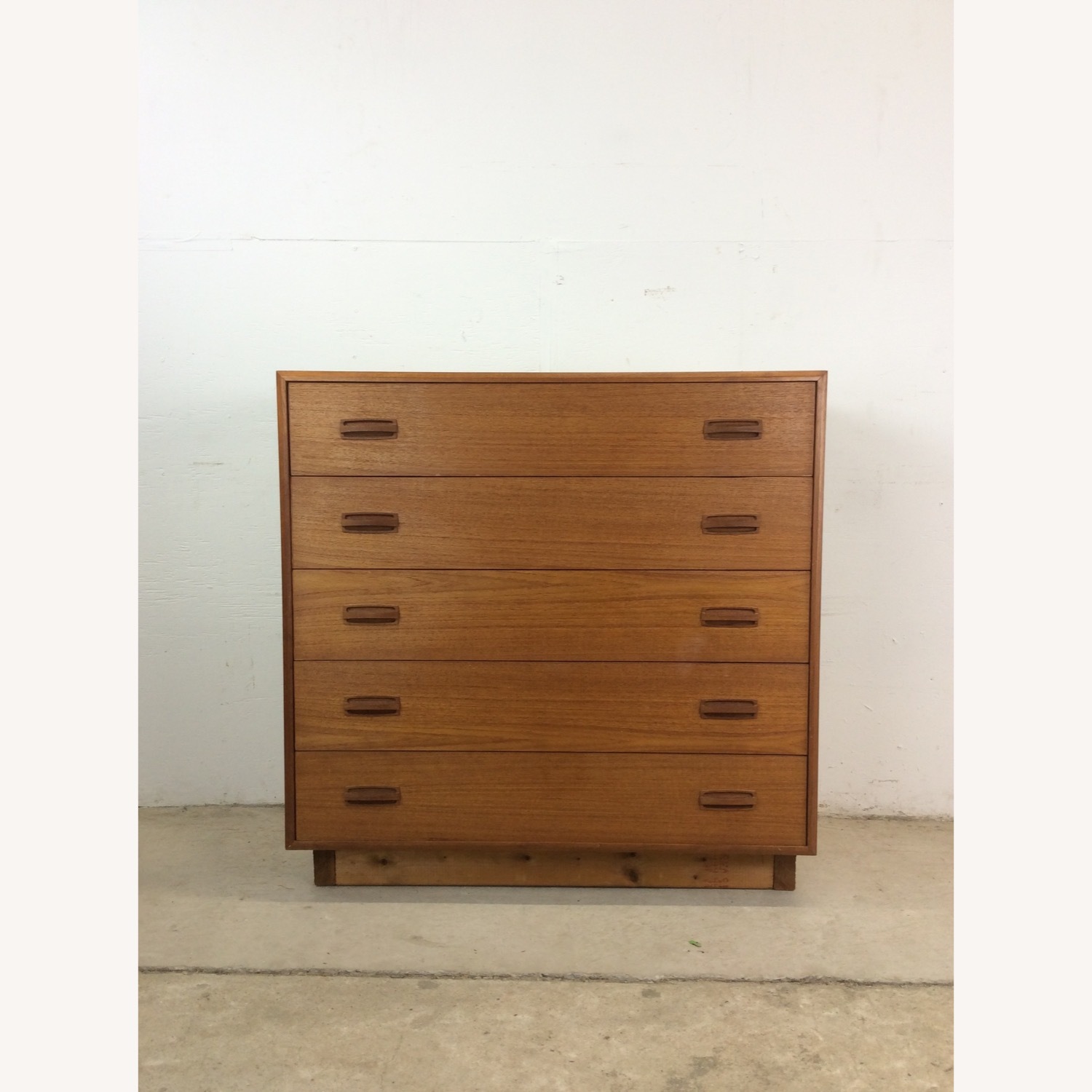 Danish Modern Teak Highboy Dresser - image-3
