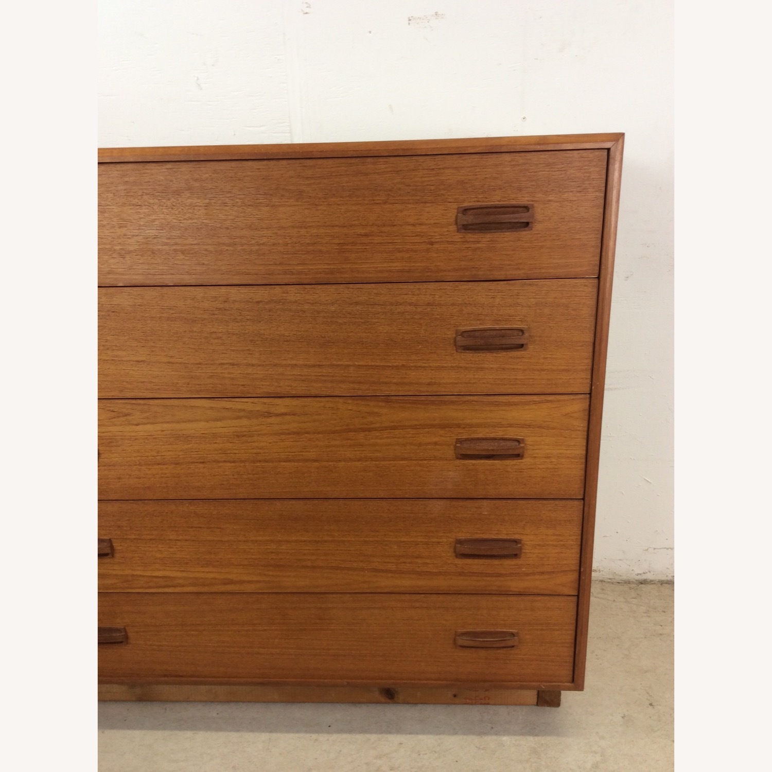Danish Modern Teak Highboy Dresser - image-5