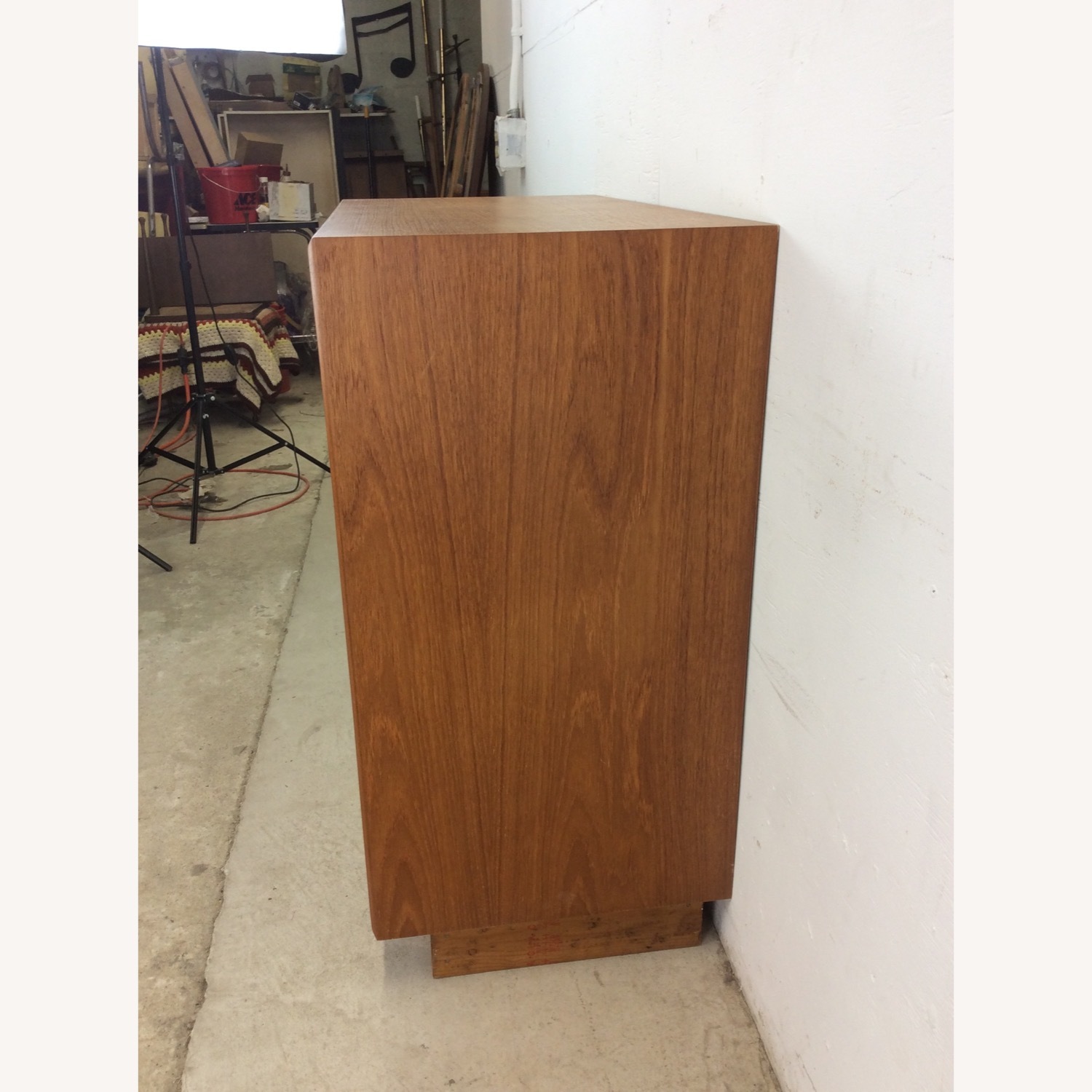 Danish Modern Teak Highboy Dresser - image-12