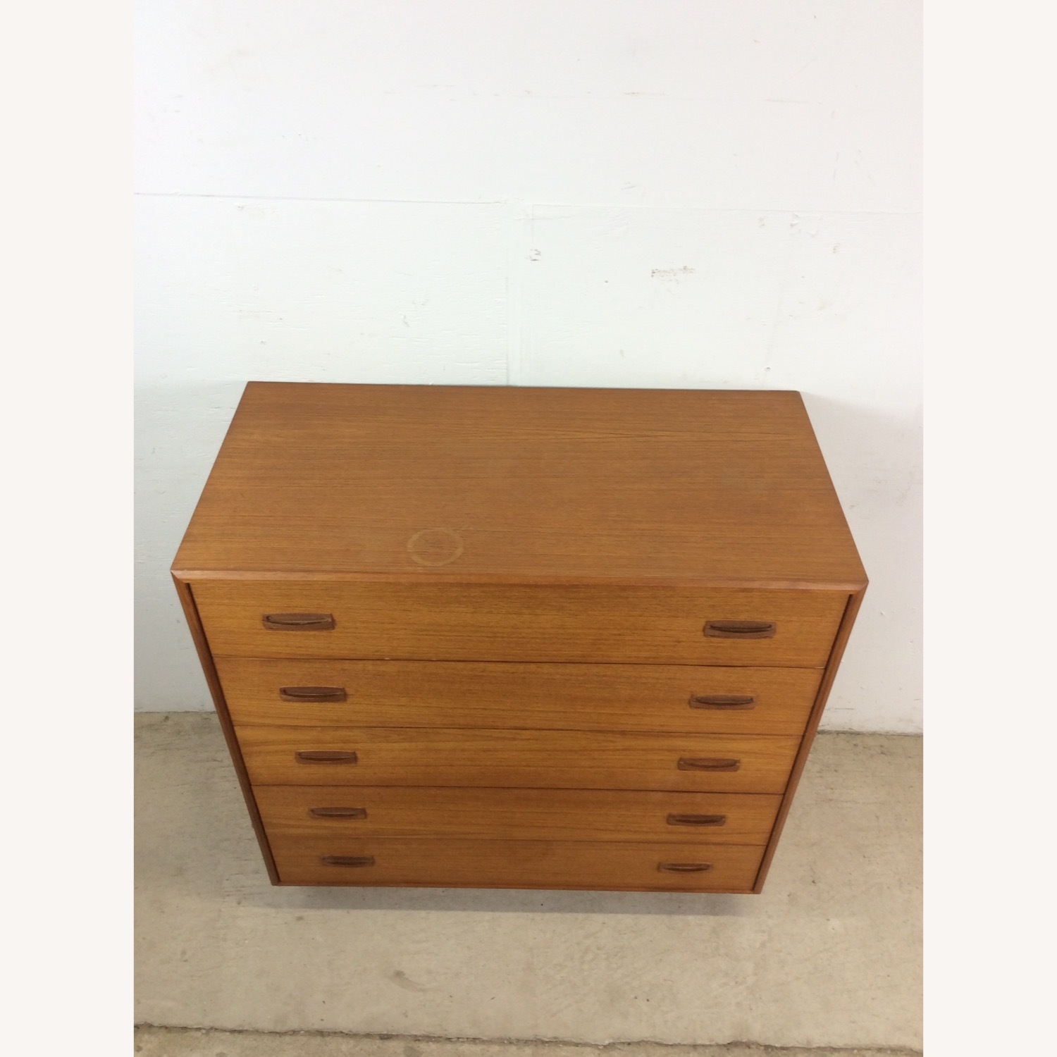 Danish Modern Teak Highboy Dresser - image-6