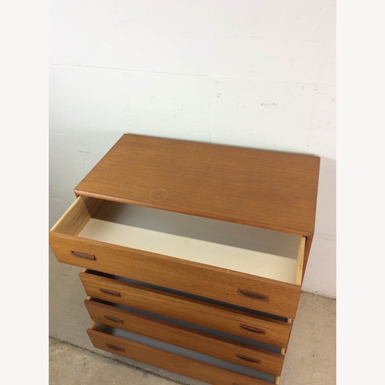Danish Modern Teak Highboy Dresser - image-19