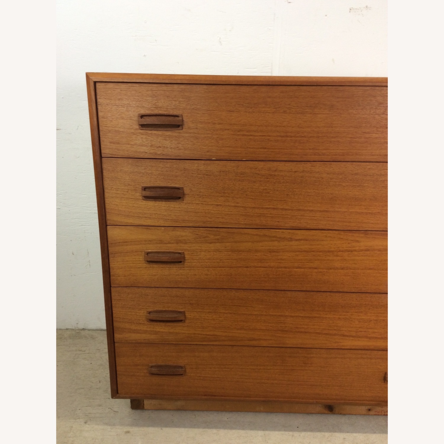 Danish Modern Teak Highboy Dresser - image-4