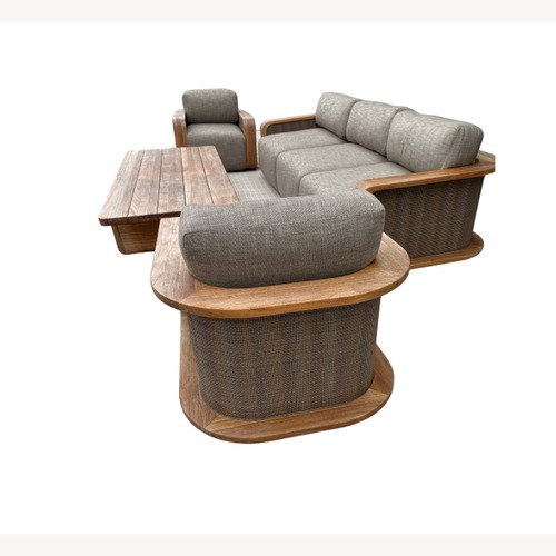 Used Restoration Hardware Santiago Teak Set for sale on AptDeco