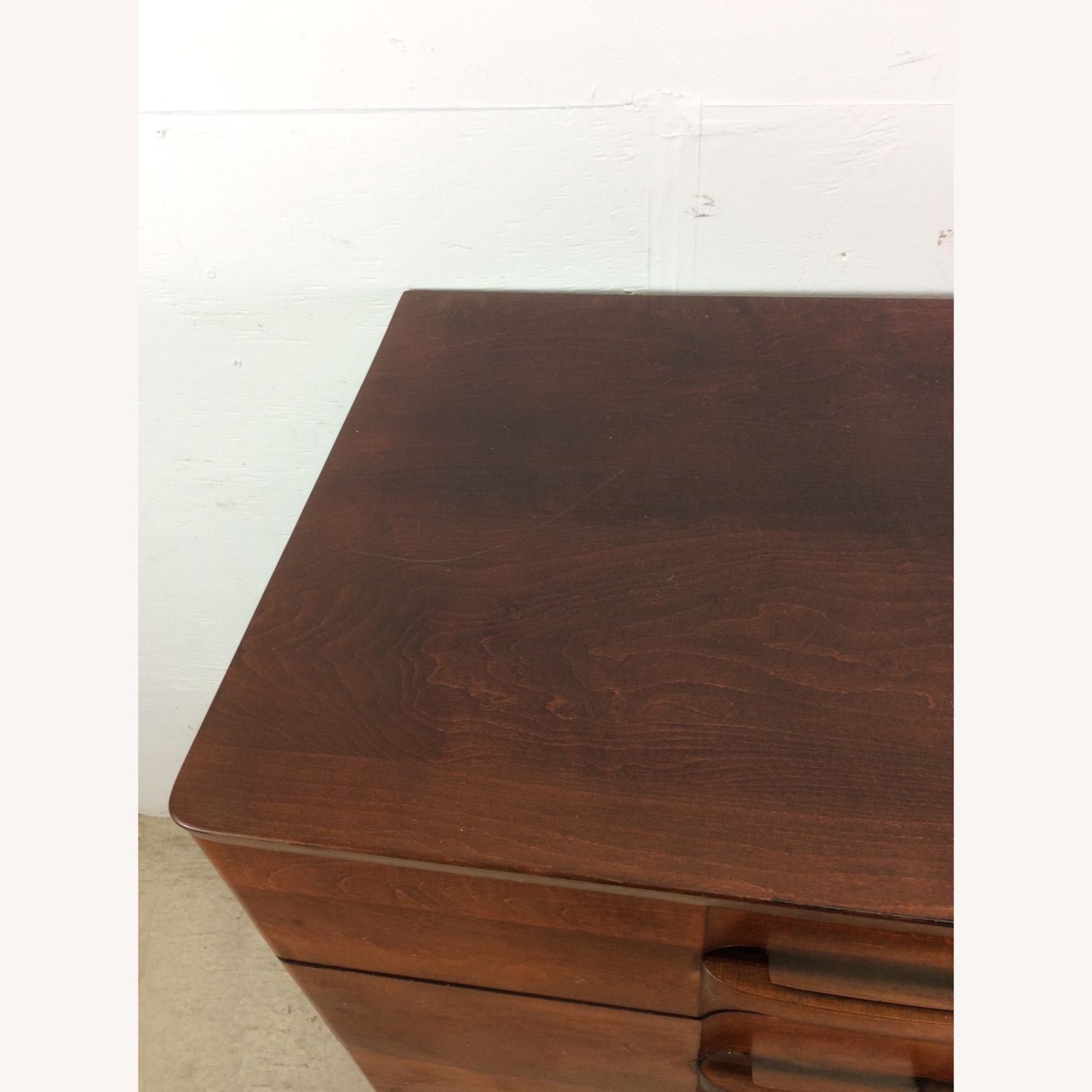 Art Deco Highboy Dresser with Unique Curved Fronts - image-6