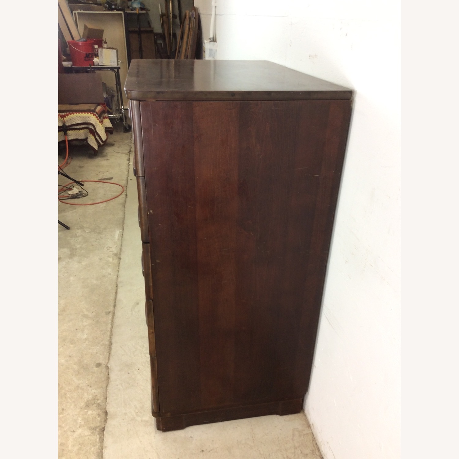 Art Deco Highboy Dresser with Unique Curved Fronts - image-21