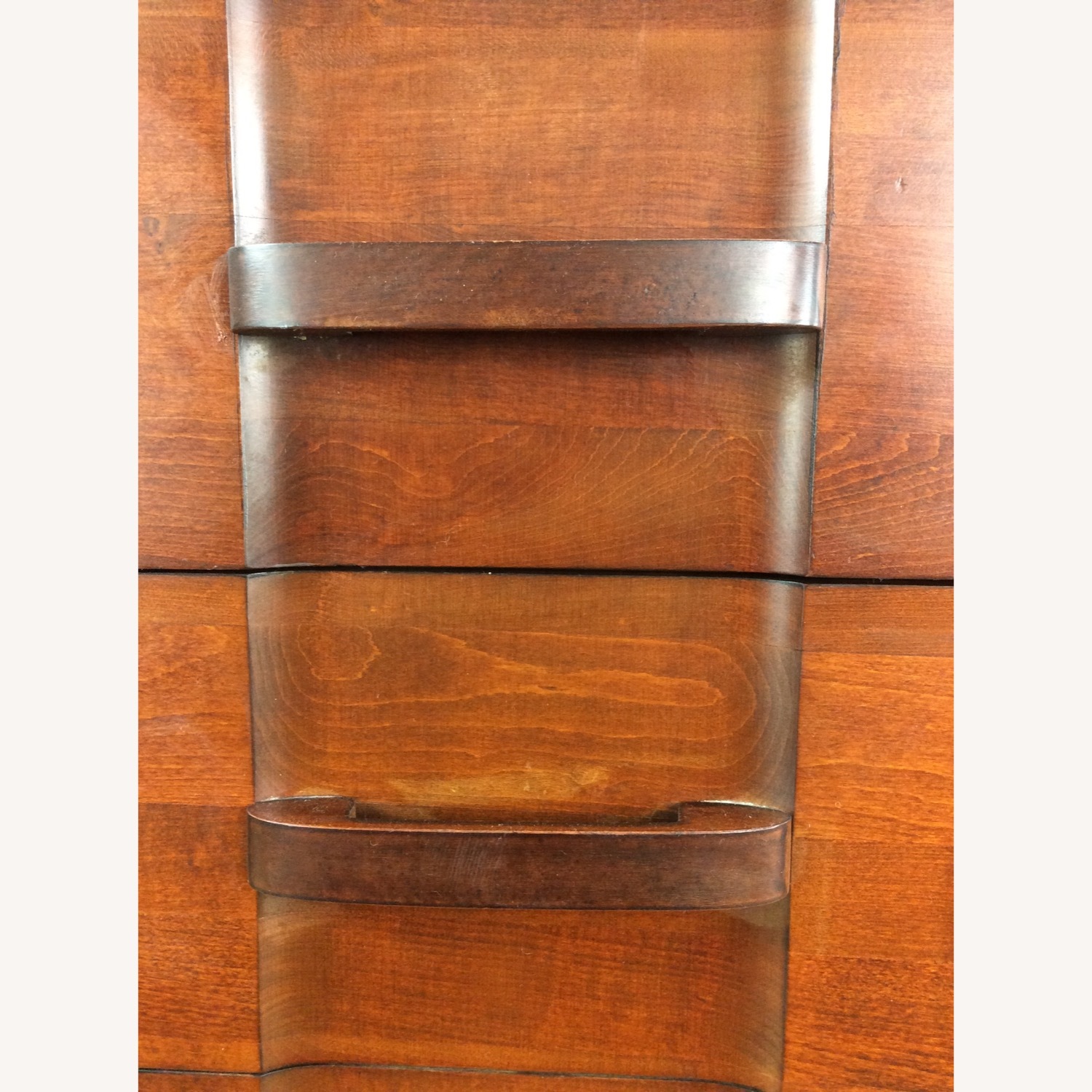 Art Deco Highboy Dresser with Unique Curved Fronts - image-24