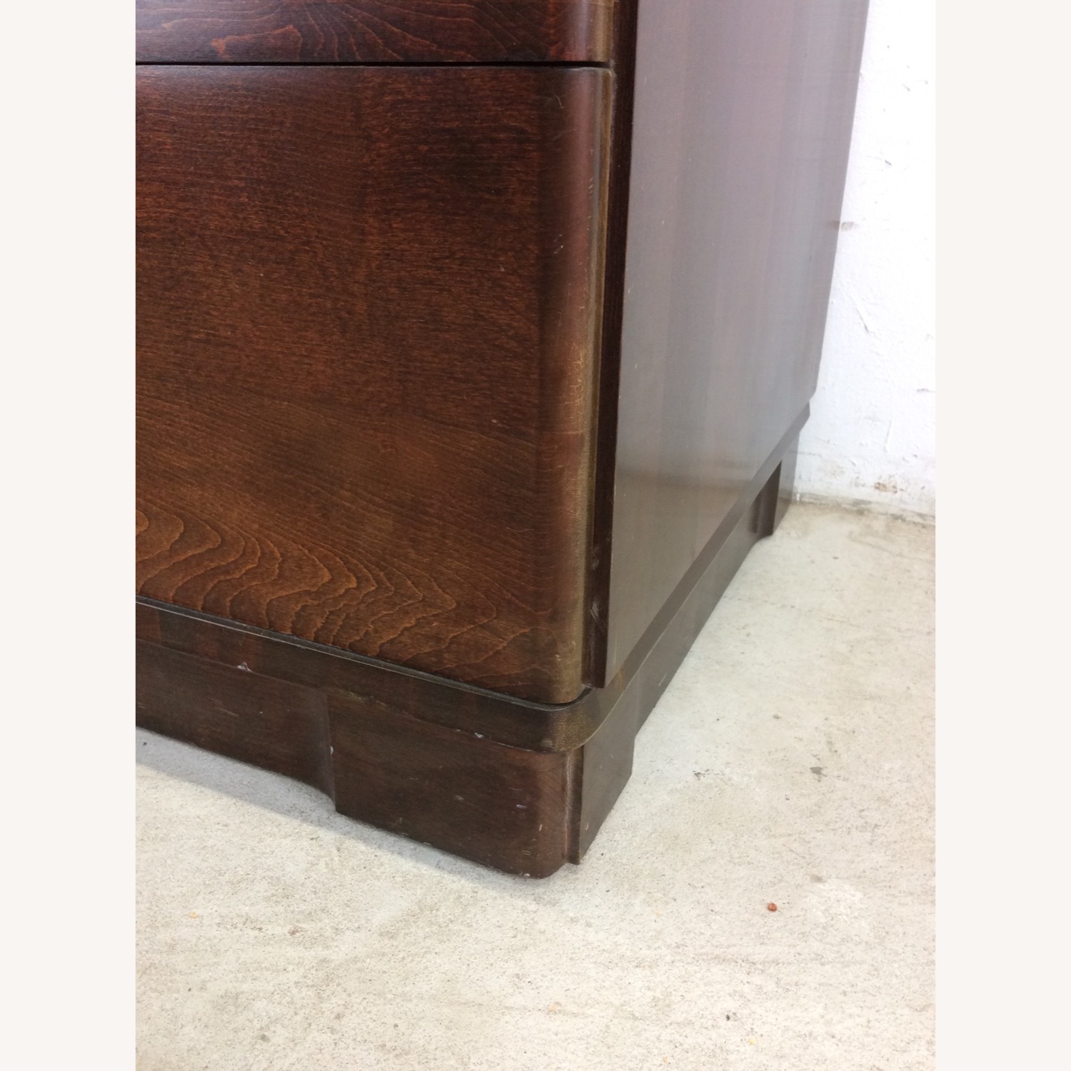 Art Deco Highboy Dresser with Unique Curved Fronts - image-30