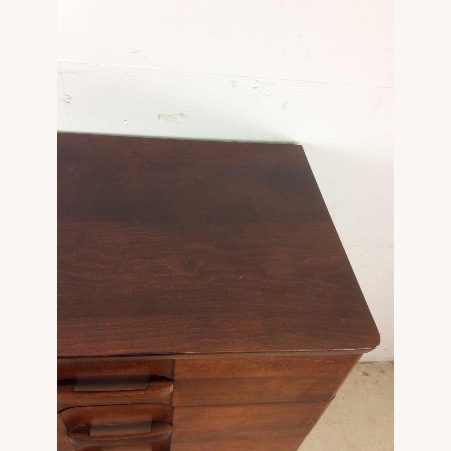 Art Deco Highboy Dresser with Unique Curved Fronts - image-7