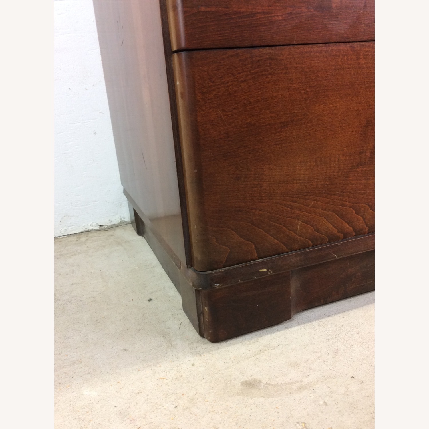 Art Deco Highboy Dresser with Unique Curved Fronts - image-31