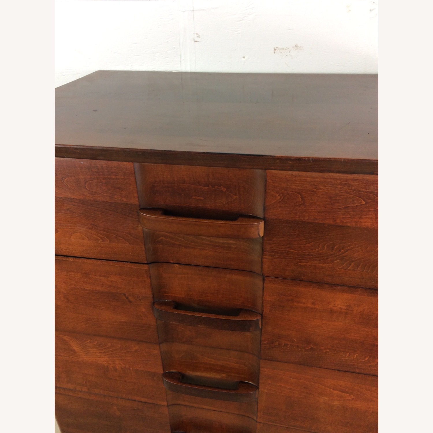 Art Deco Highboy Dresser with Unique Curved Fronts - image-4