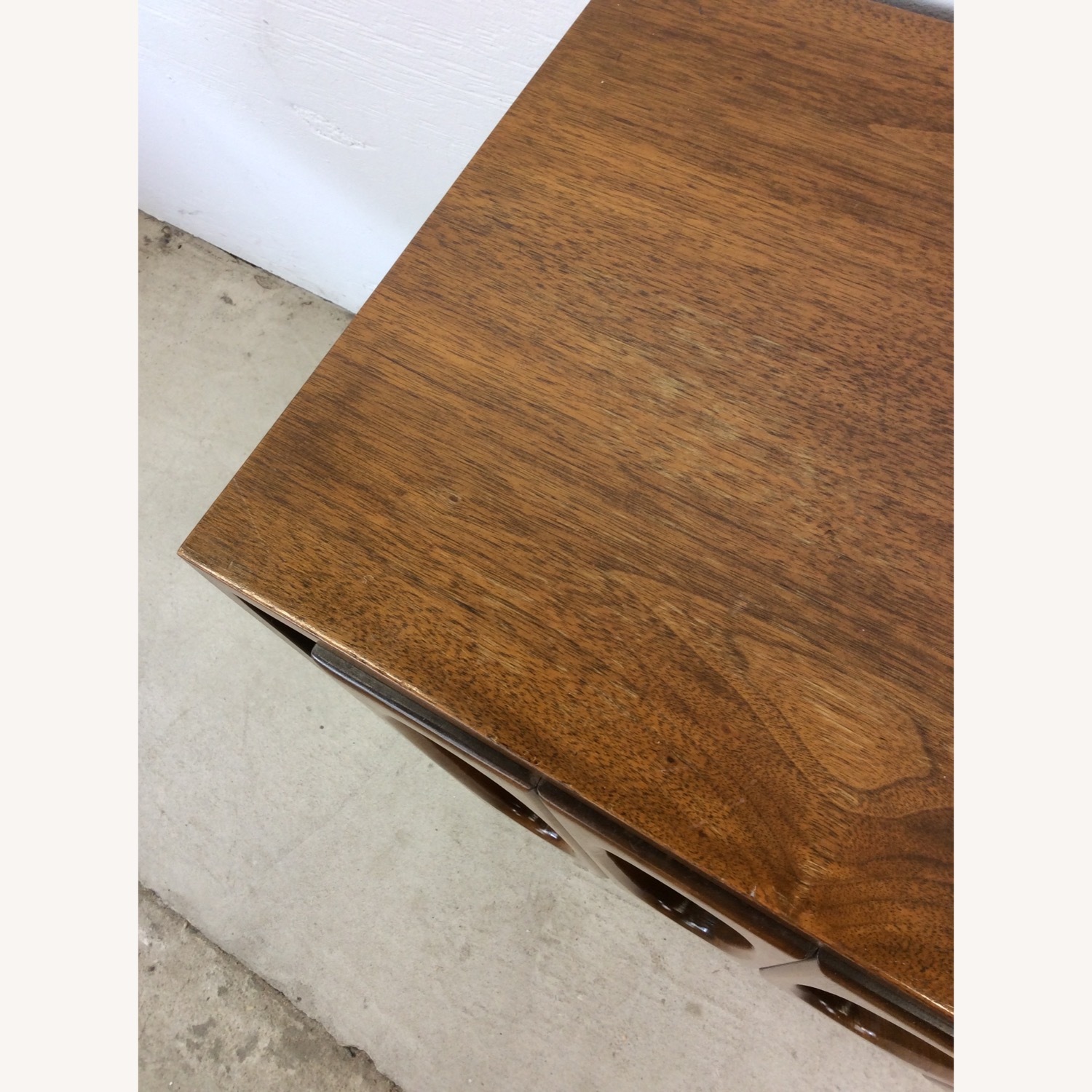 Pair of Mid Century Modern Nightstands in Walnut - image-7