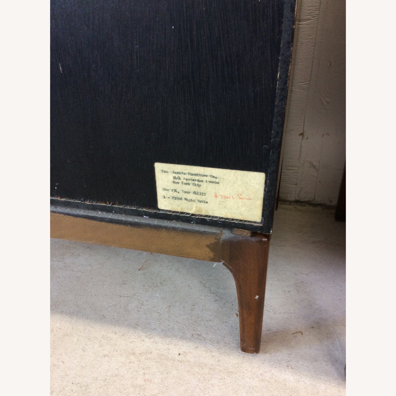 Pair of Mid Century Modern Nightstands in Walnut - image-21