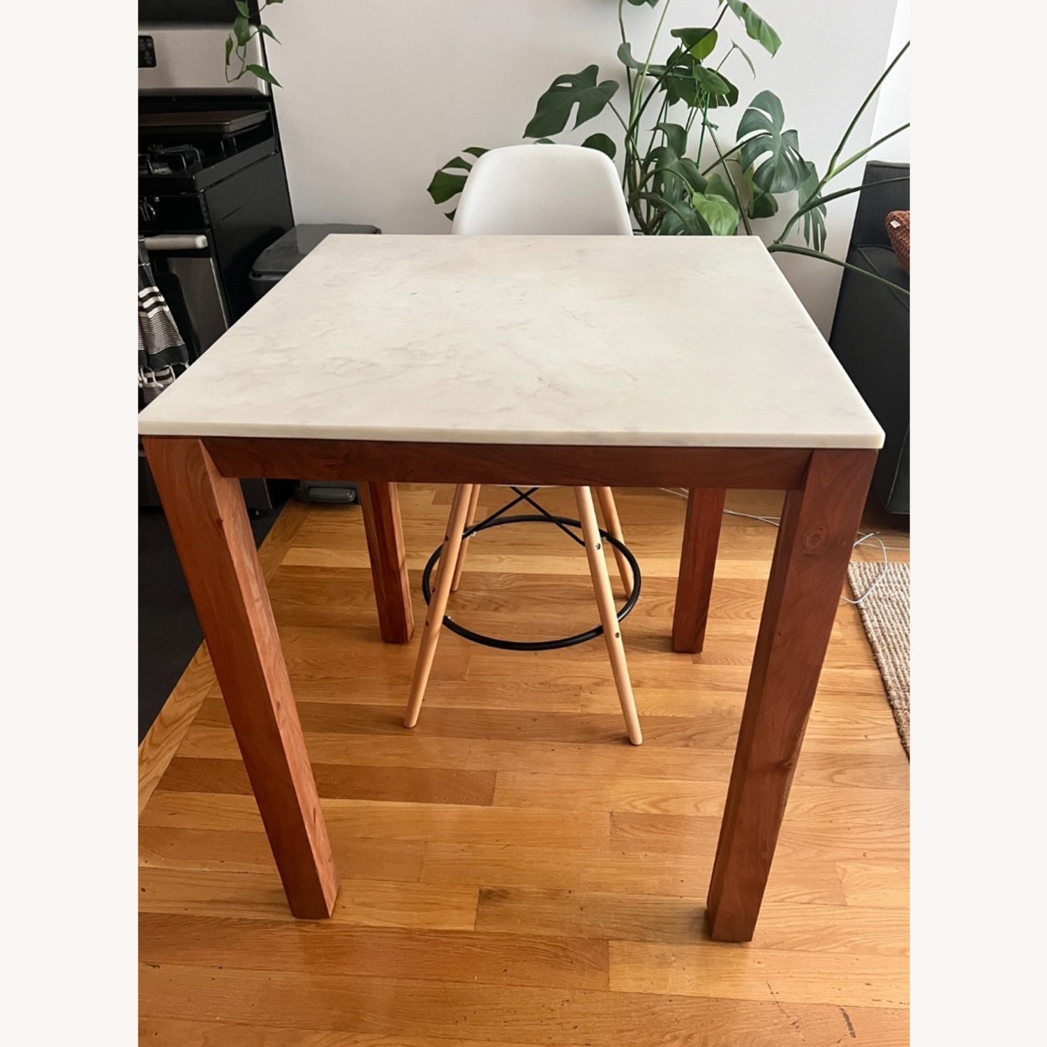 CB2 Marble Palate Kitchen Dining Counter - image-1