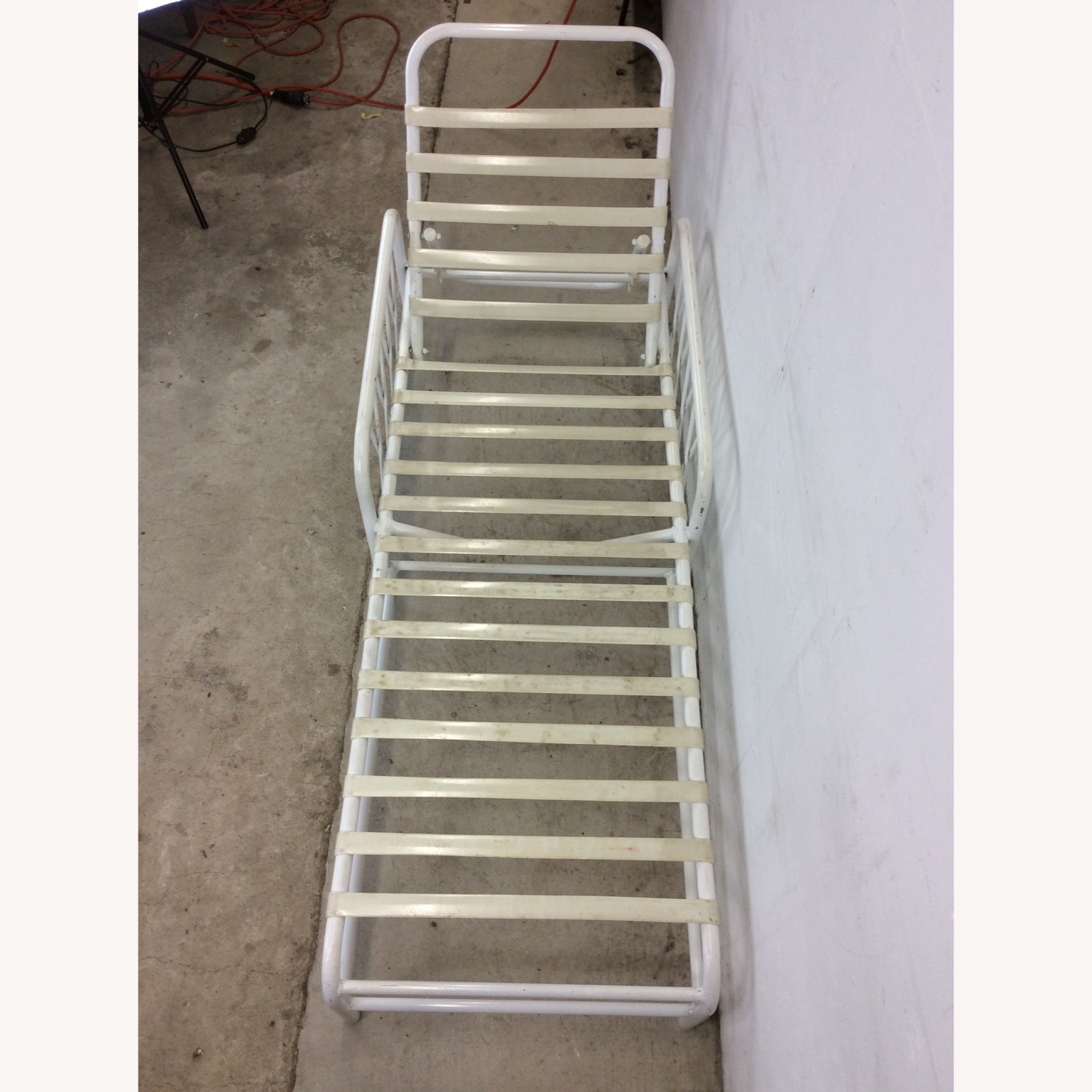 Vintage Outdoor Patio Adjustable Aluminum Lounger - image-20