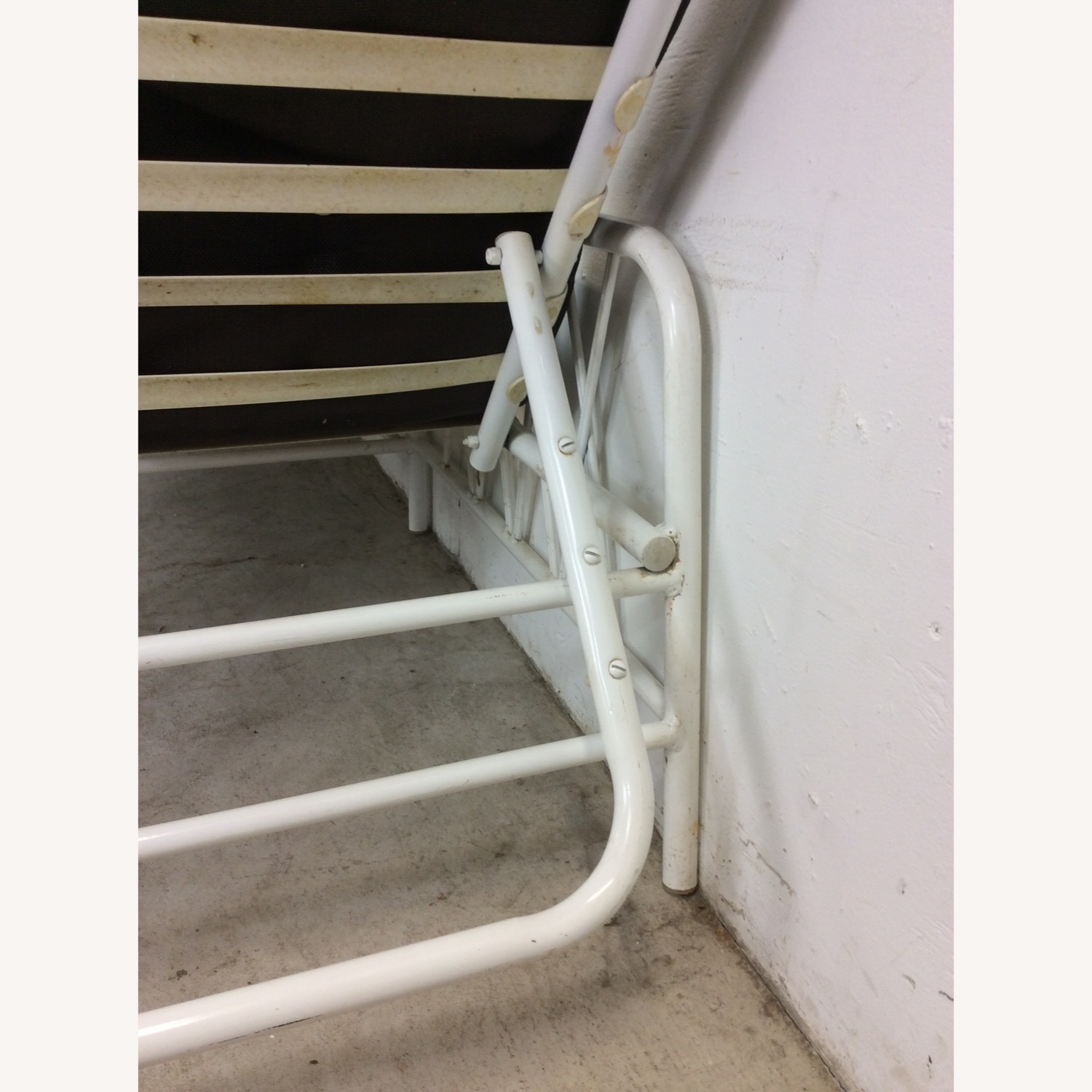 Vintage Outdoor Patio Adjustable Aluminum Lounger - image-14