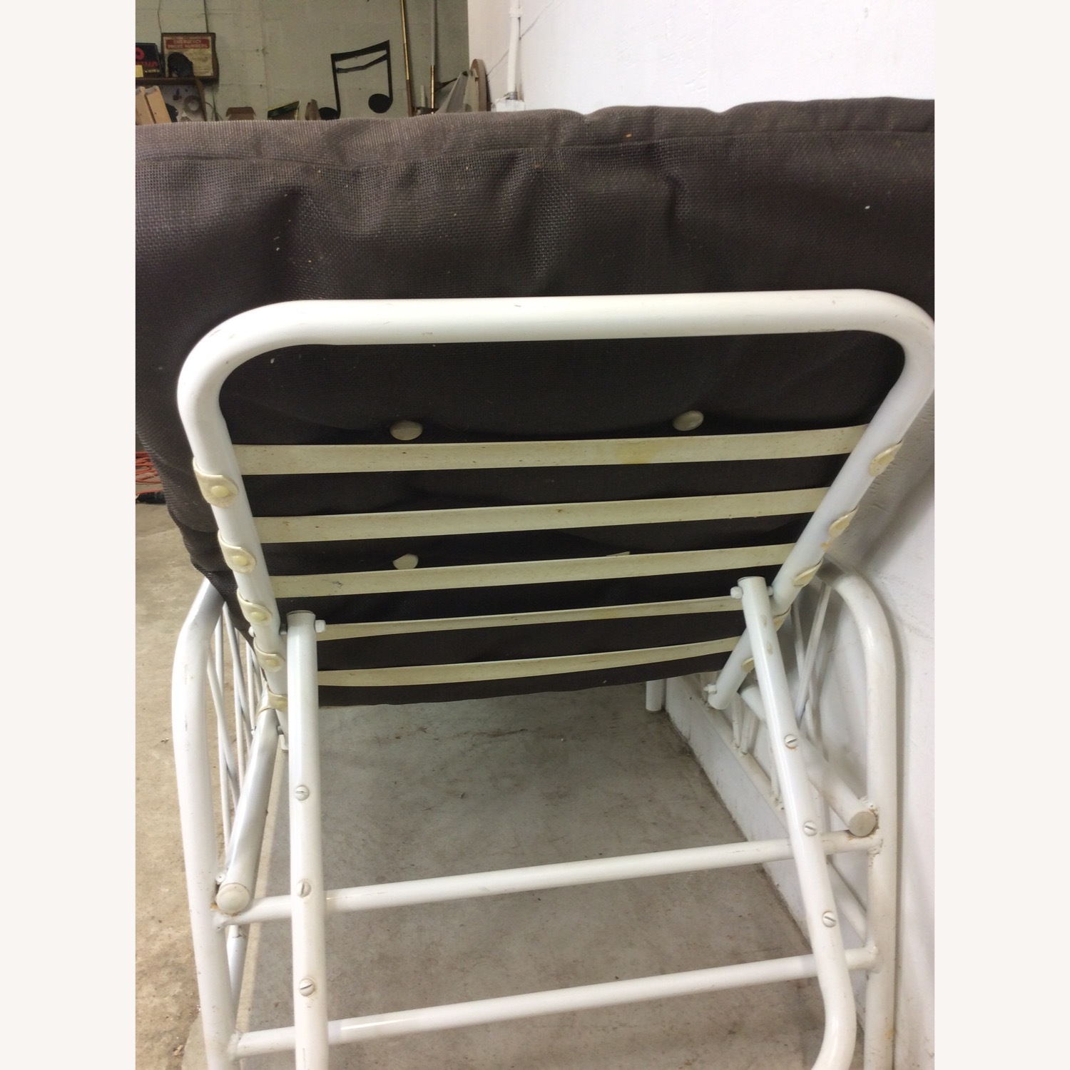 Vintage Outdoor Patio Adjustable Aluminum Lounger - image-15