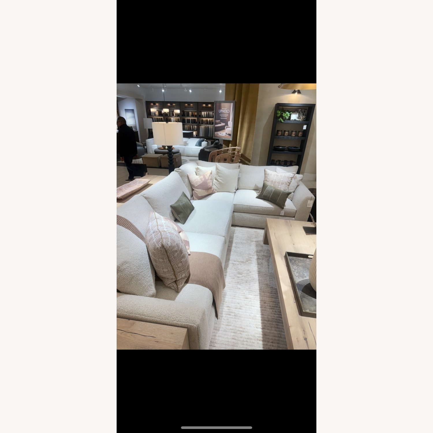Arhaus Vernon Sectional Couch  - image-1