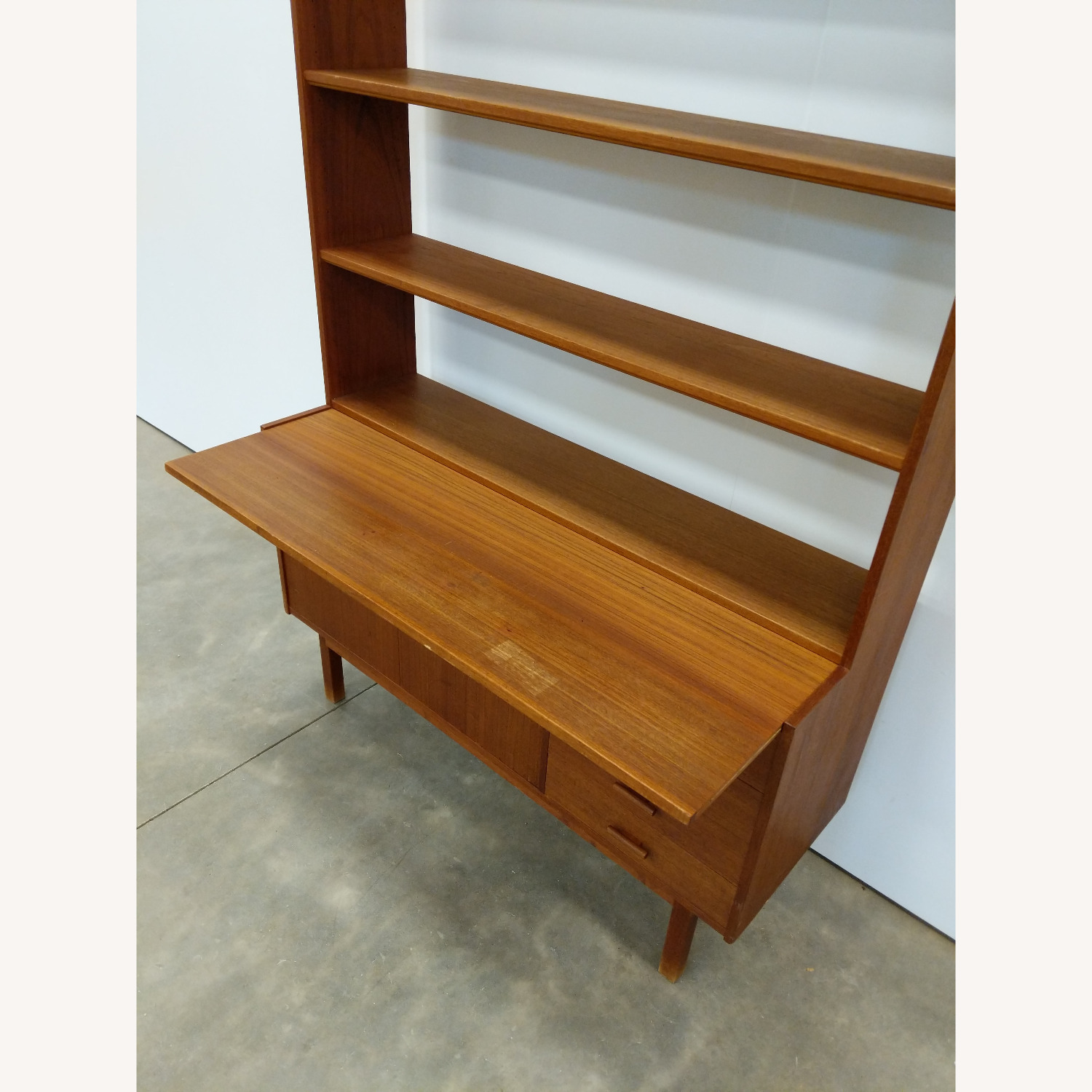 Vintage Swedish Teak Sideboard / Secretary Desk - image-5