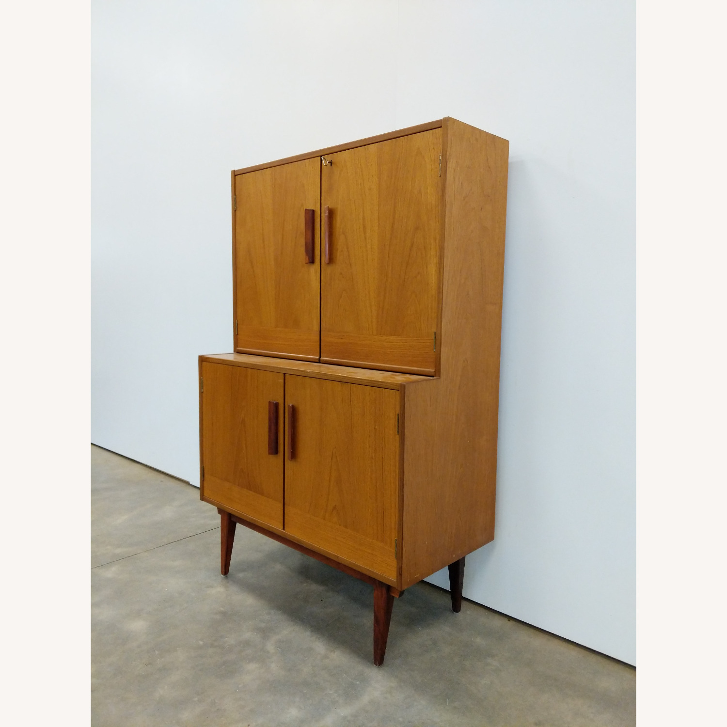 Vintage Swedish Modern Teak Cabinet / Sideboard - image-2