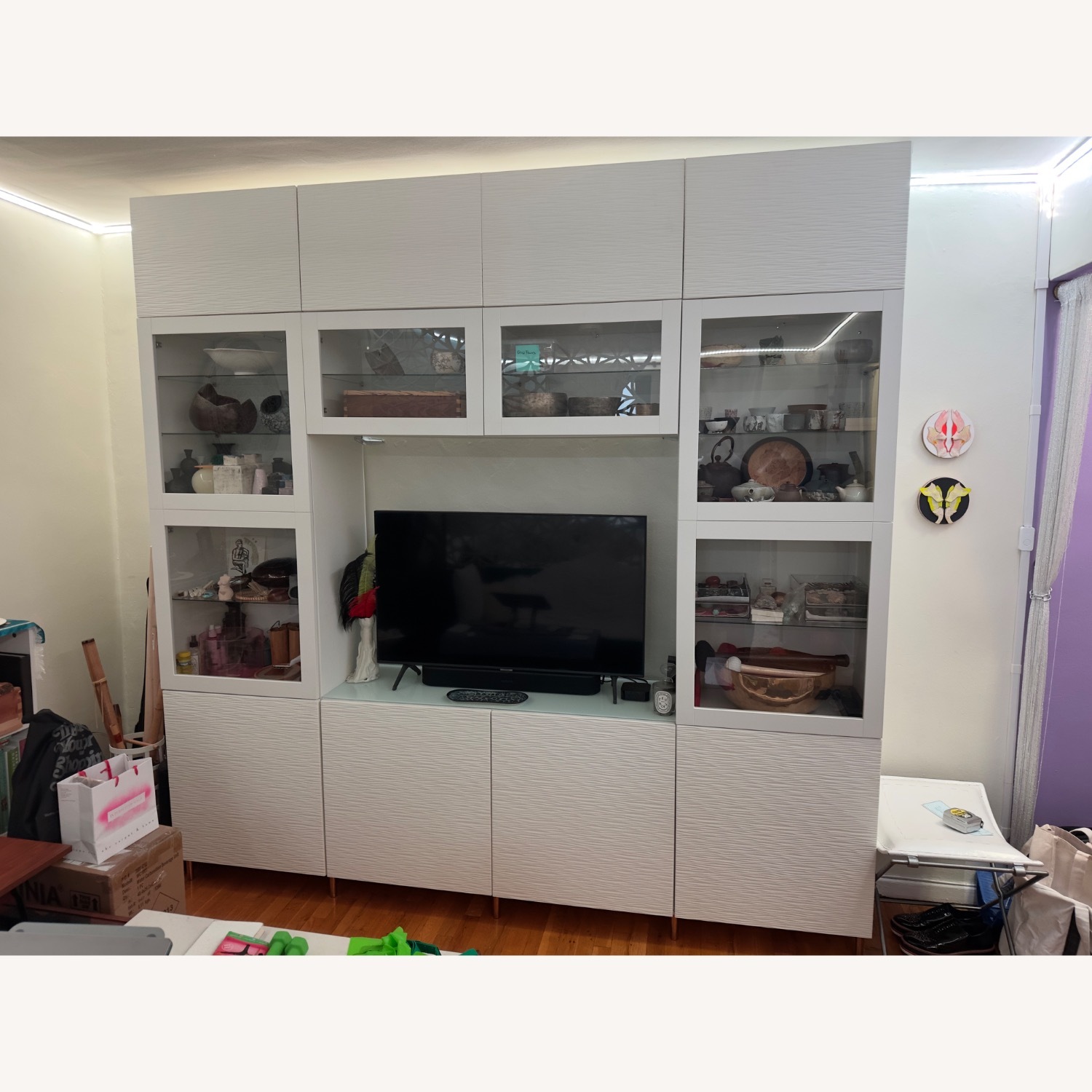 IKEA Custom Besta Entertainment Cabinet - image-2