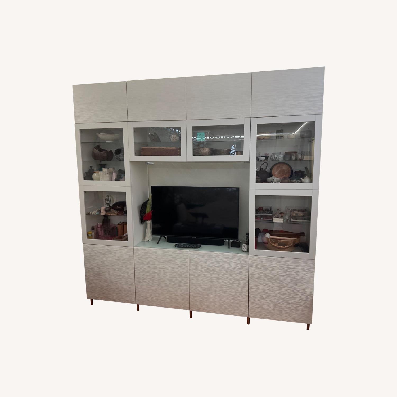 IKEA Custom Besta Entertainment Cabinet - image-0