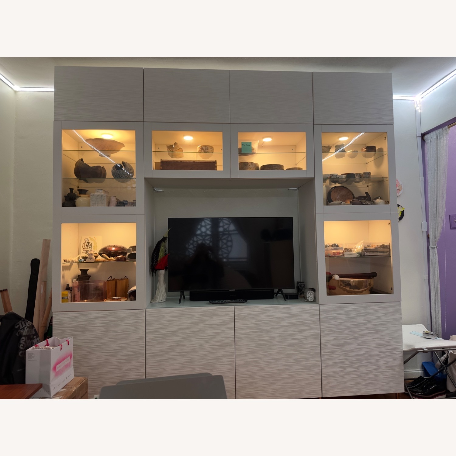 IKEA Custom Besta Entertainment Cabinet - image-3
