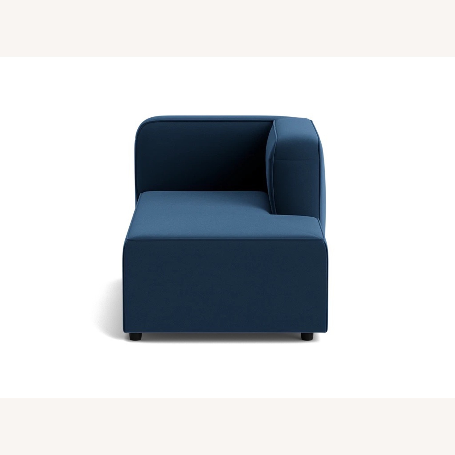 Joybird Chaise in Royale Cobalt (left arm) - image-1