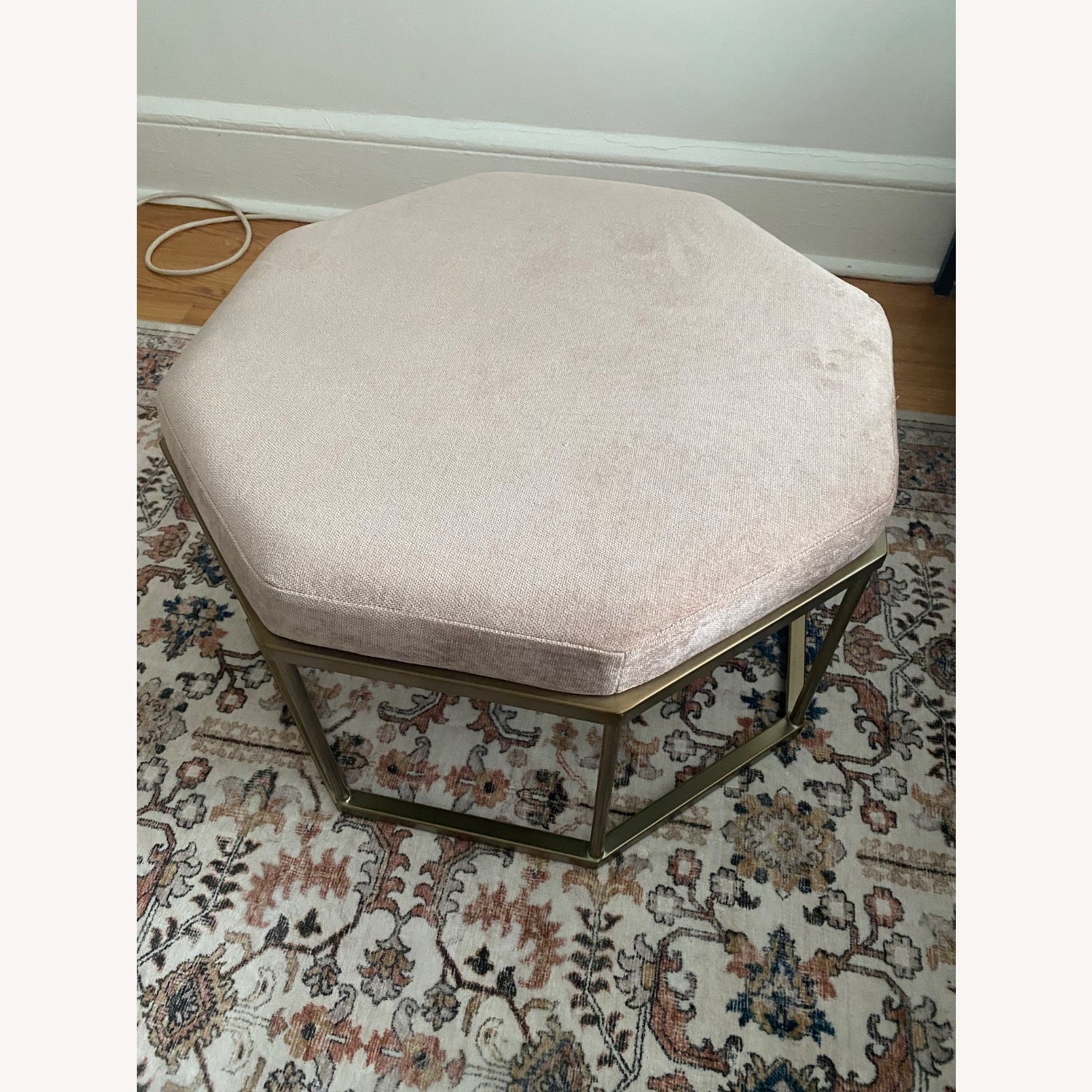 West Elm Roar + Rabbit Octagonal Ottoman - image-2