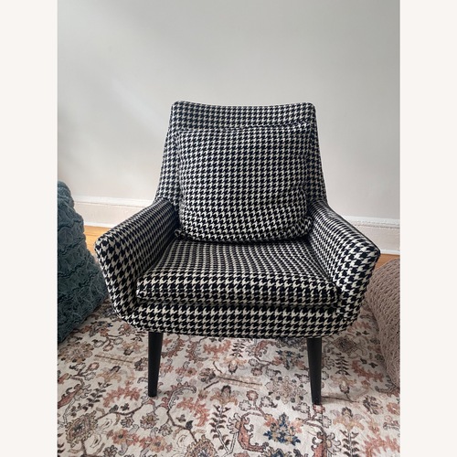 Used Jonathan Adler Houndstooth Chair for sale on AptDeco
