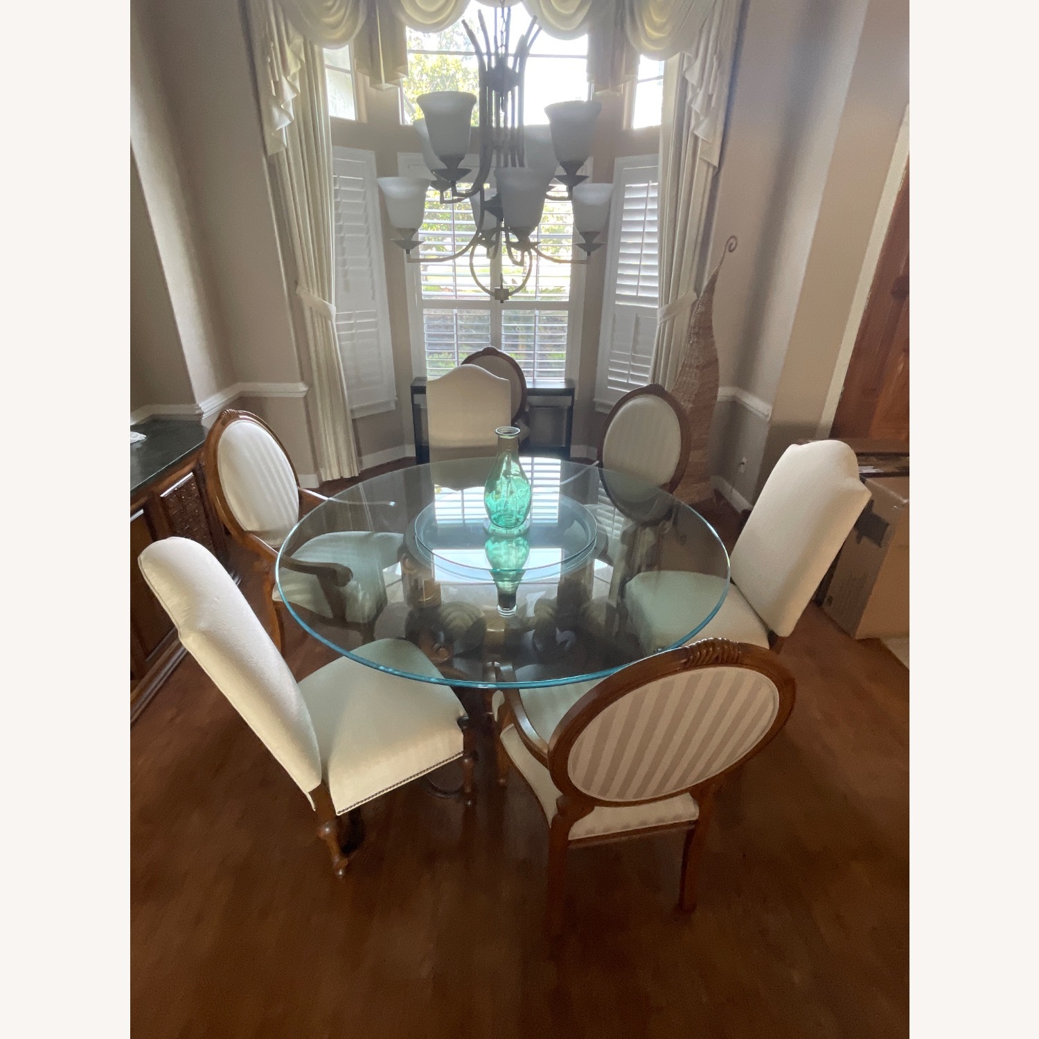 Solid Wood Luxury Dining Set - image-1