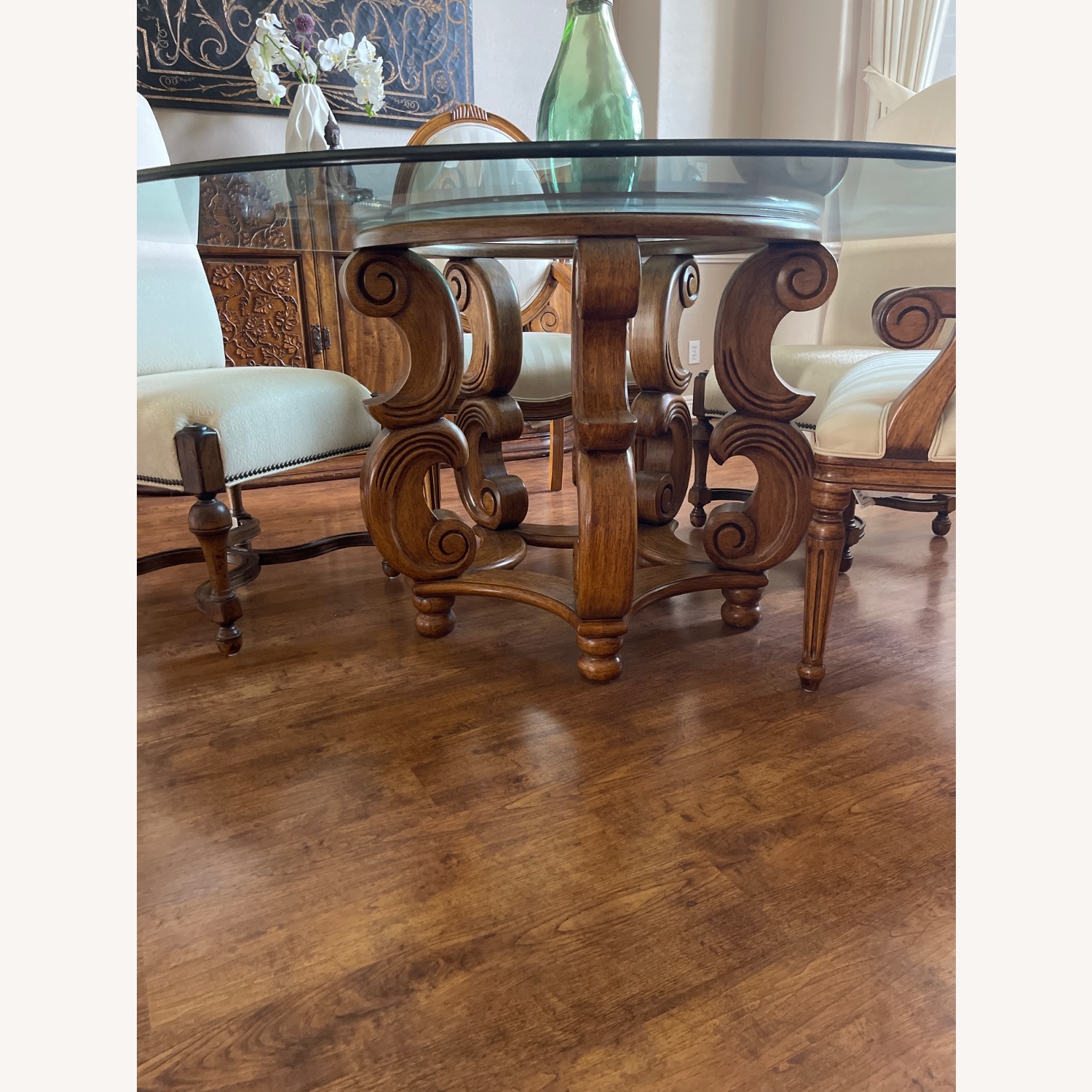 Solid Wood Luxury Dining Set - image-6