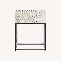 Crate & Barrel Nightstand Table