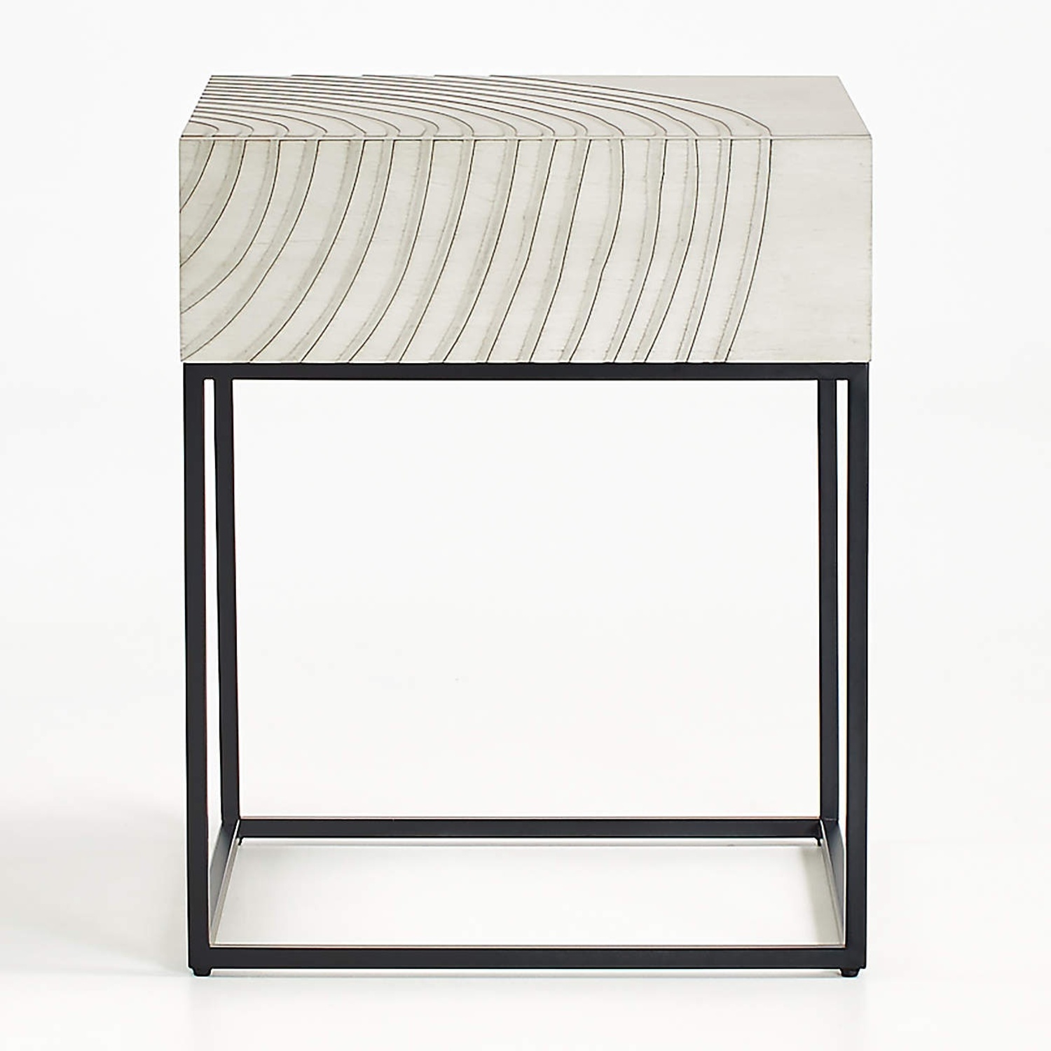 Crate & Barrel Nightstand Table - image-6