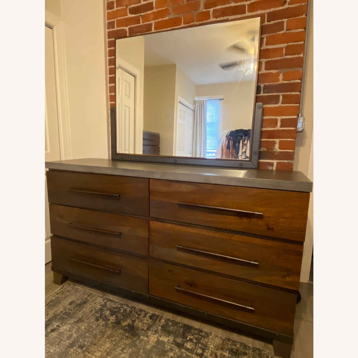 Austin Group Silo Dresser with Mirror - image-1