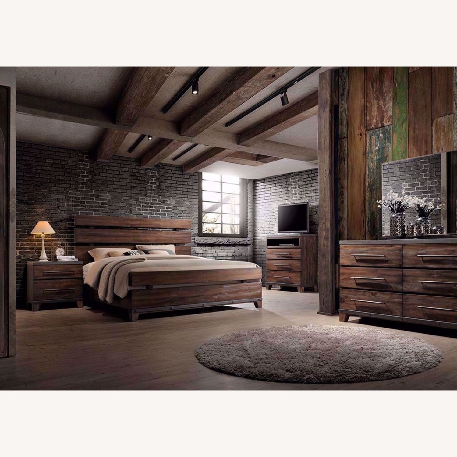 Austin Group Silo Dresser with Mirror - image-4