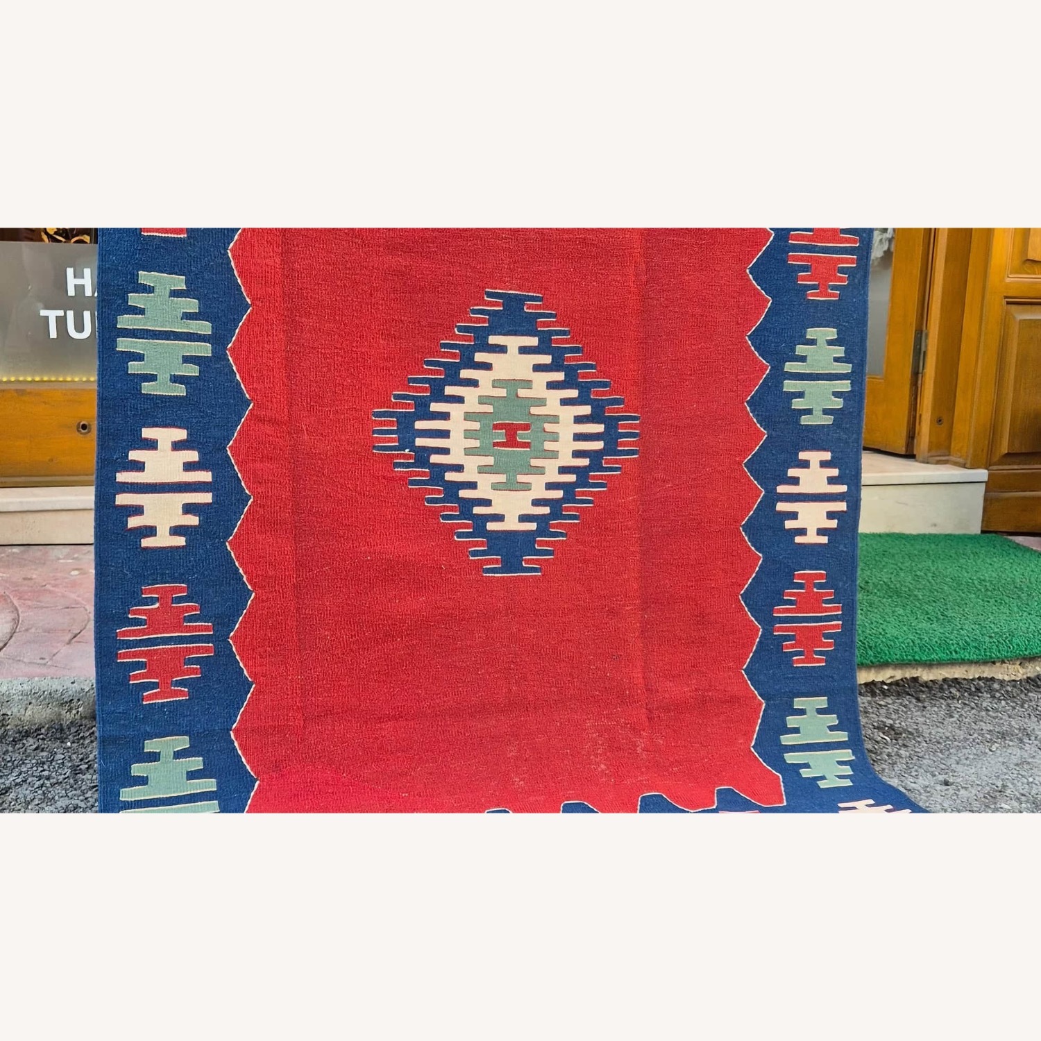 Oushak Modern Minimalist Rug By Kilim Couture - image-4