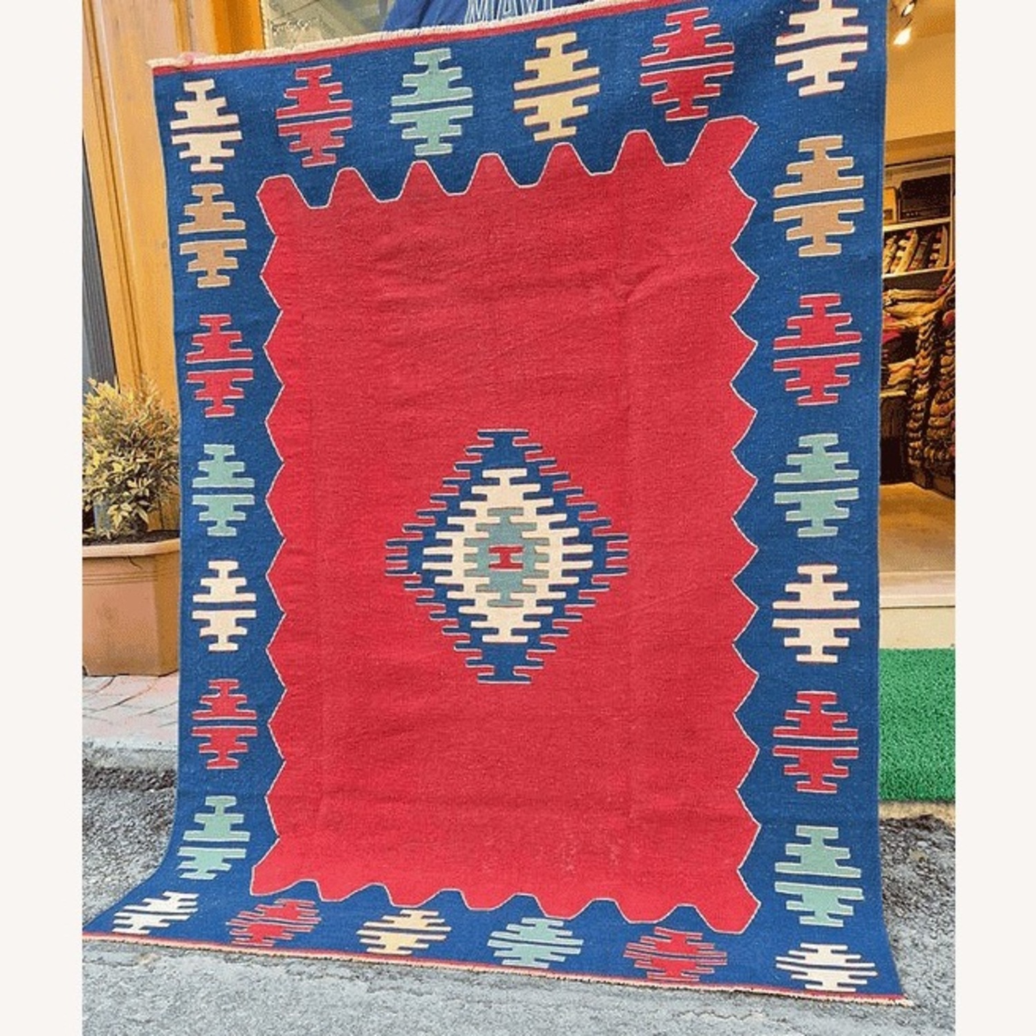 Oushak Modern Minimalist Rug By Kilim Couture - image-6