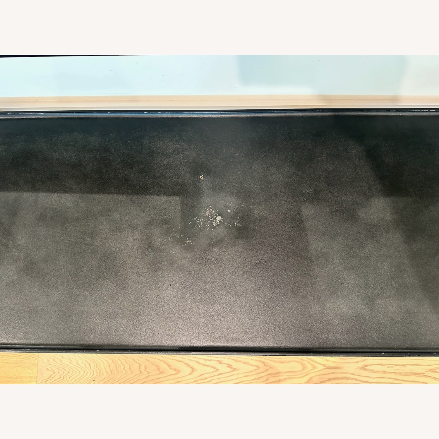 Silviano 84" Rectangular Black Iron and Steel Console Table - image-5