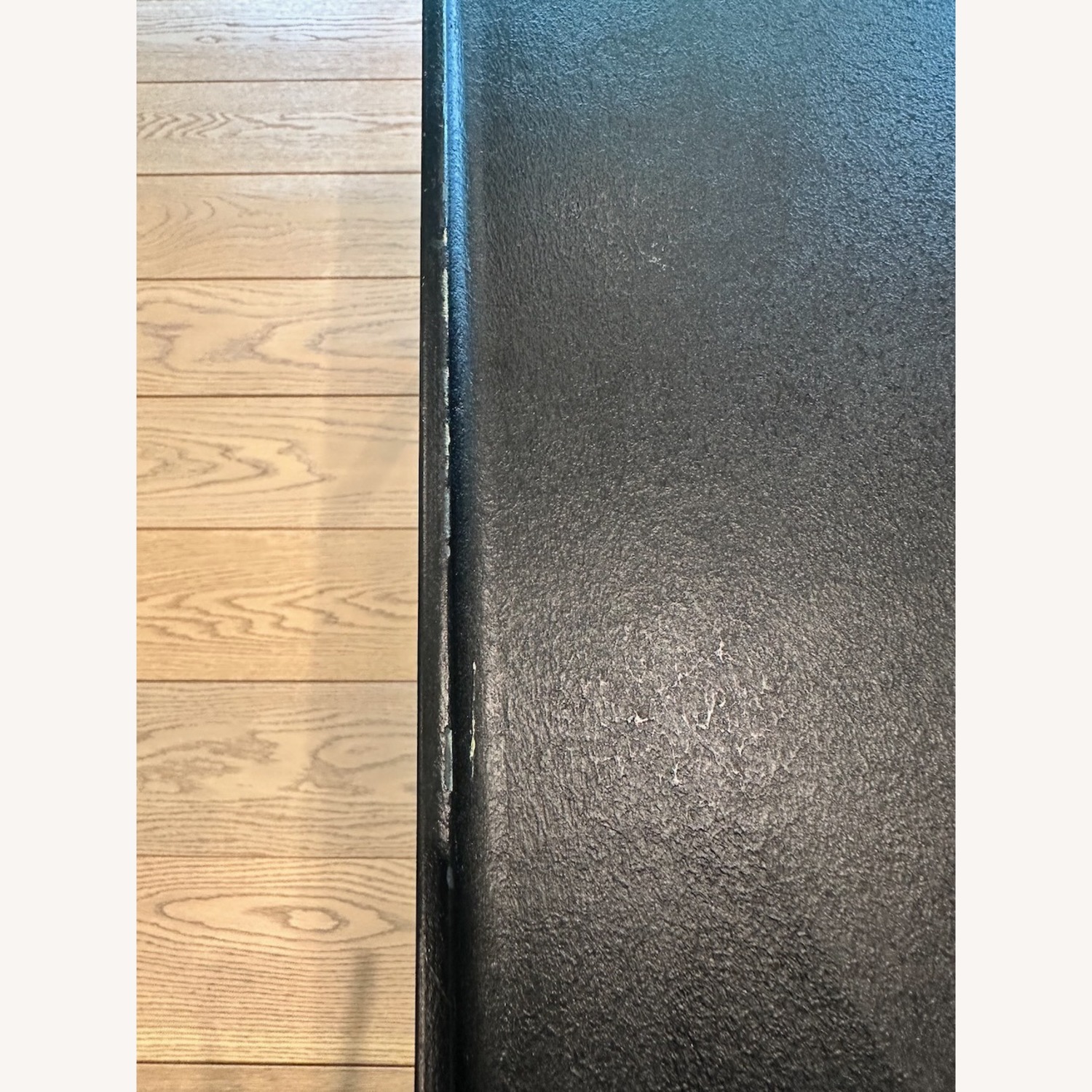 Silviano 84" Rectangular Black Iron and Steel Console Table - image-14