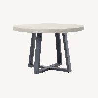 Zin Home Concrete 48" Round Dining Table