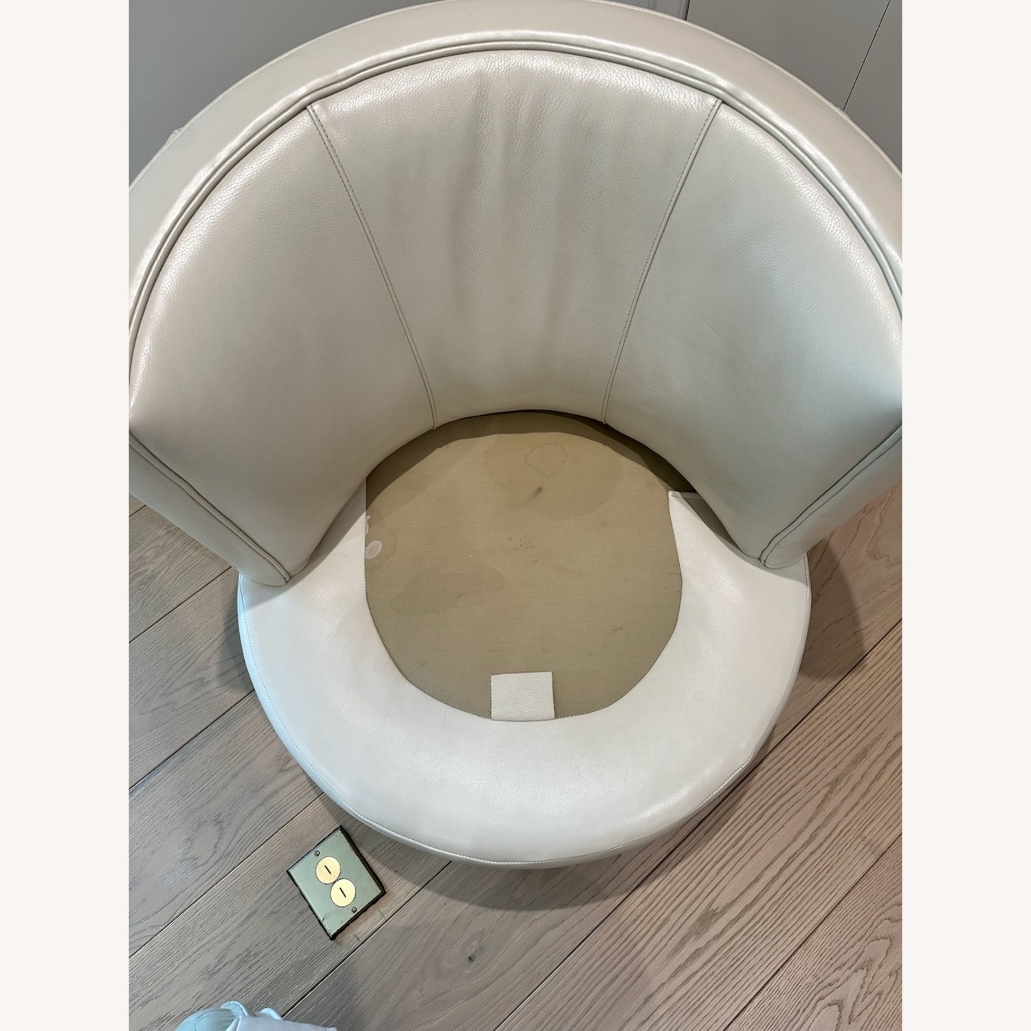 Room&Board Otis Leather Swivel Chair - image-10