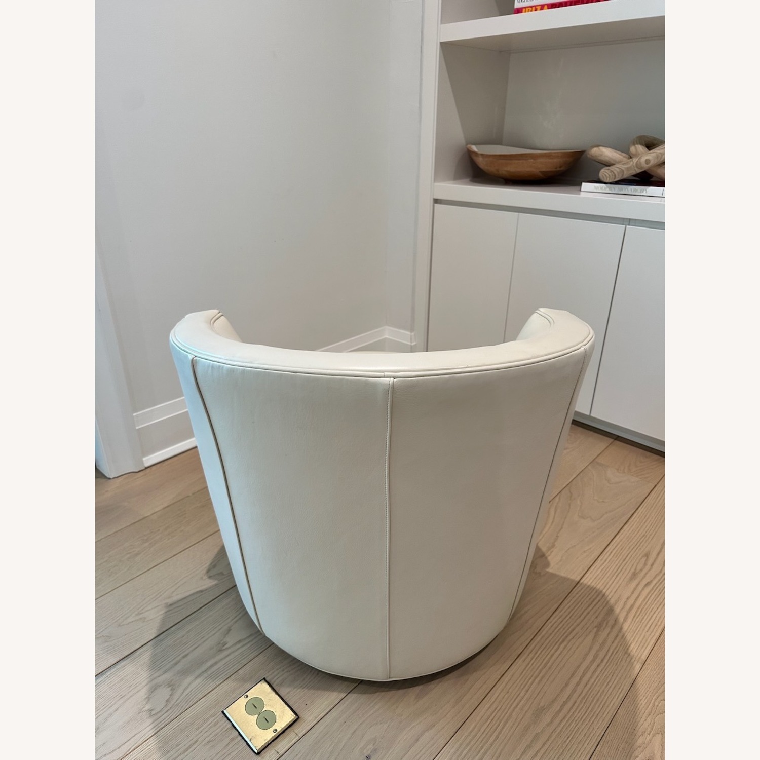 Room&Board Otis Leather Swivel Chair - image-12