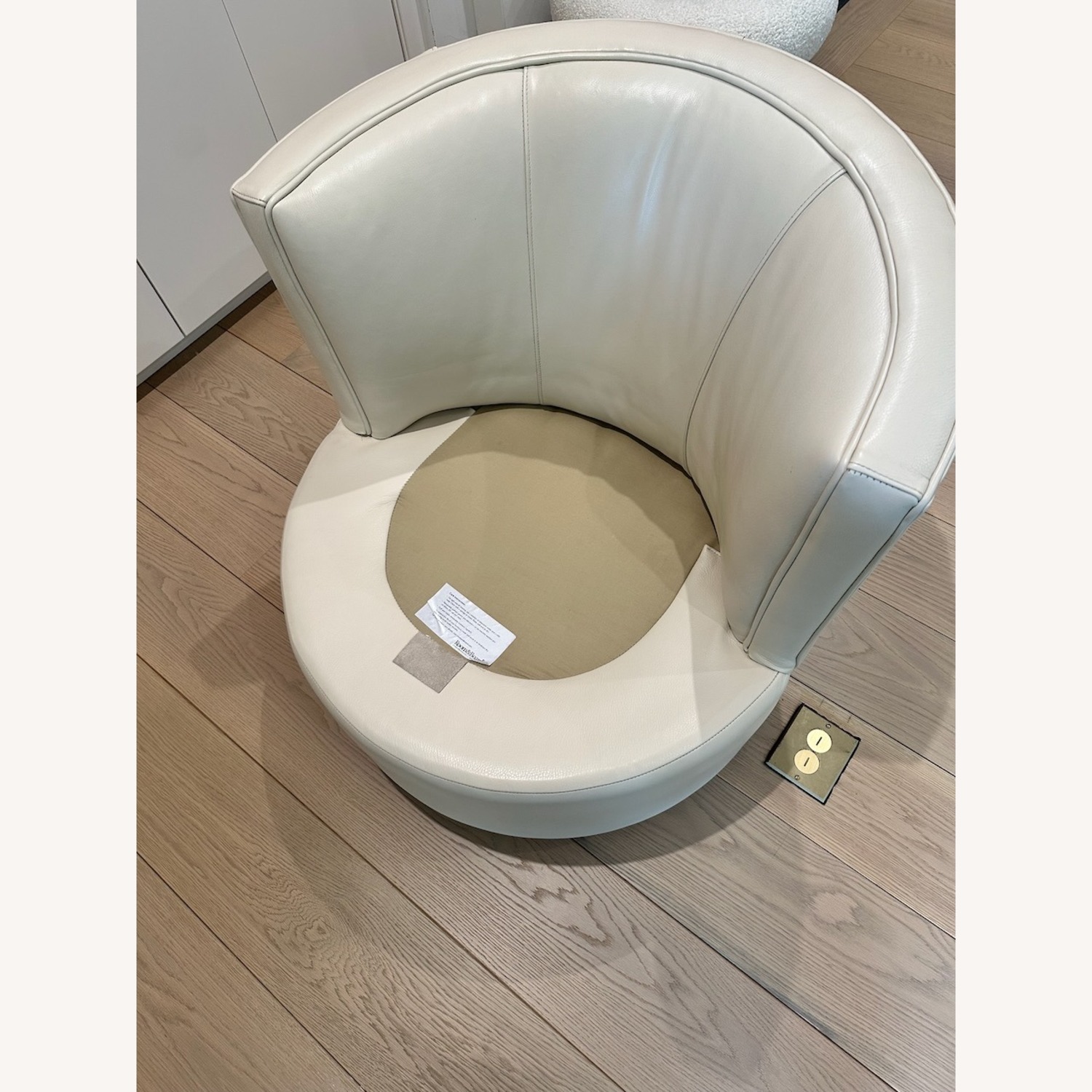 Room&Board Otis Leather Swivel Chair - image-7